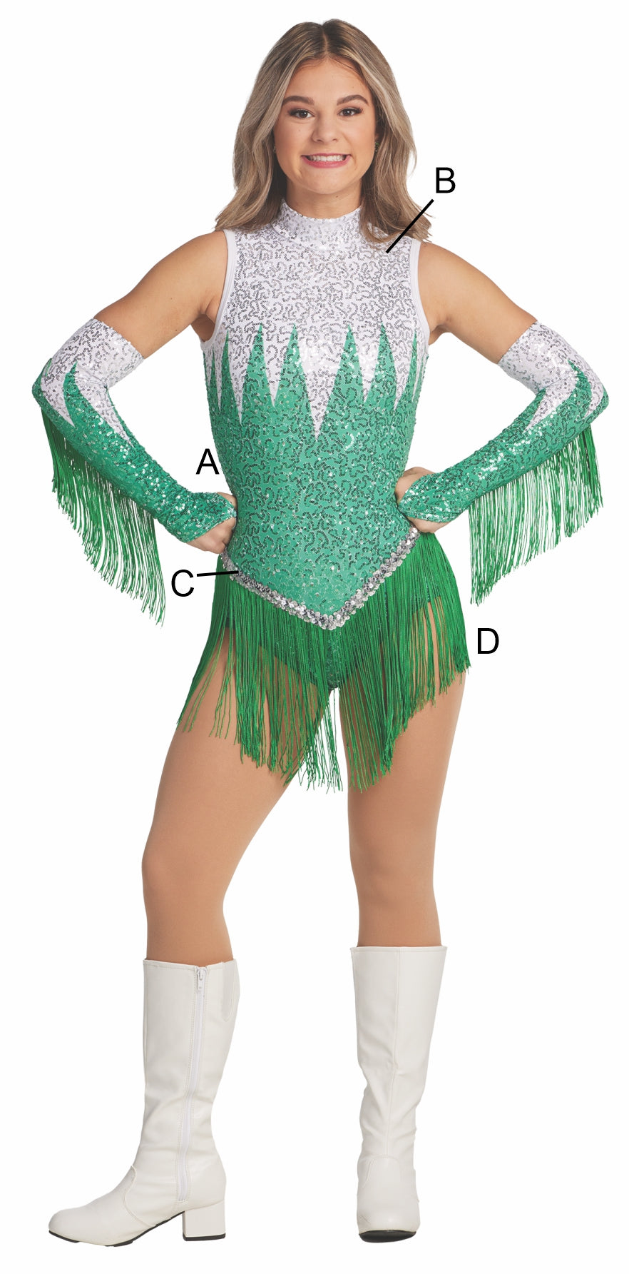 Renegade Leotard w/ Fringe