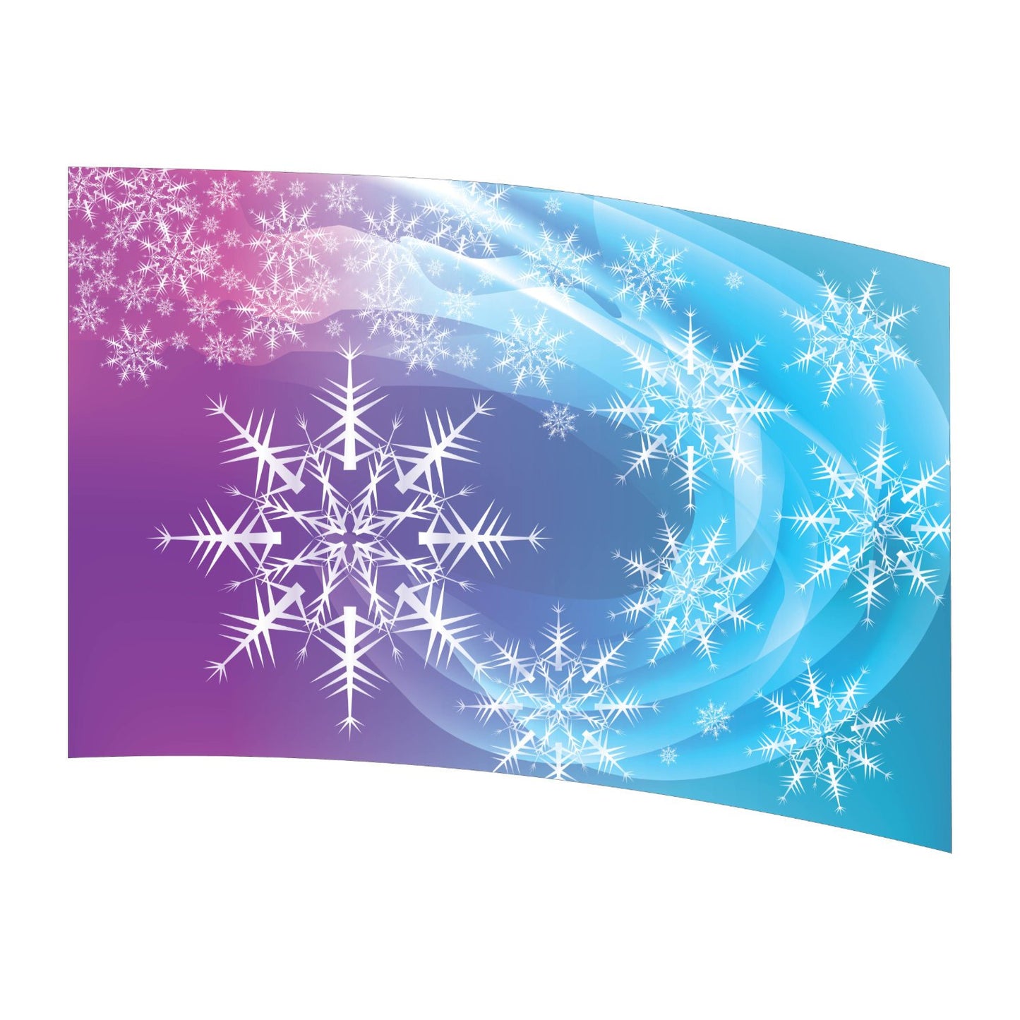 Digital Print Flag - DPF1957 Purple/Blue