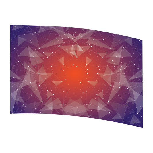 Digital Print Flag - DPF1960 Orange-Purple