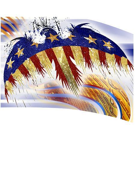 FL7009 Algy Printed Flag 36 x 56